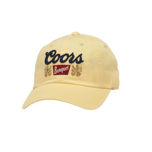 American Needle - Coors Banquet Dad Hat - ( Vintage Yellow )