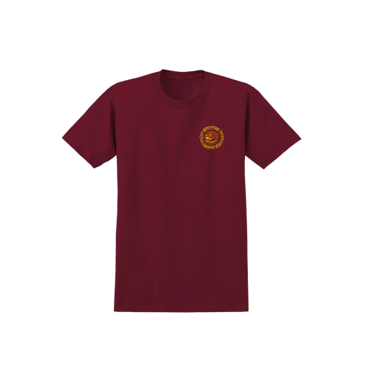 Spitfire Flying Grimple Tee - Burgundy