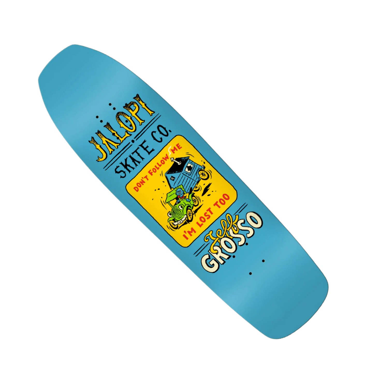 Anti Hero Jeff Grosso "Jalopi Returns" Deck - 9.25