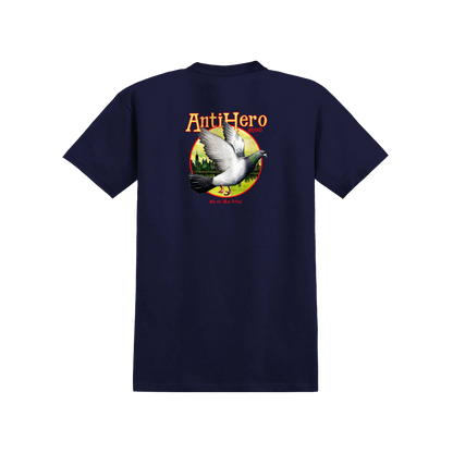 Anti Hero Homers Tee - Navy