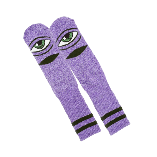 Toy Machine Socks - Sect Eye Heather Purple