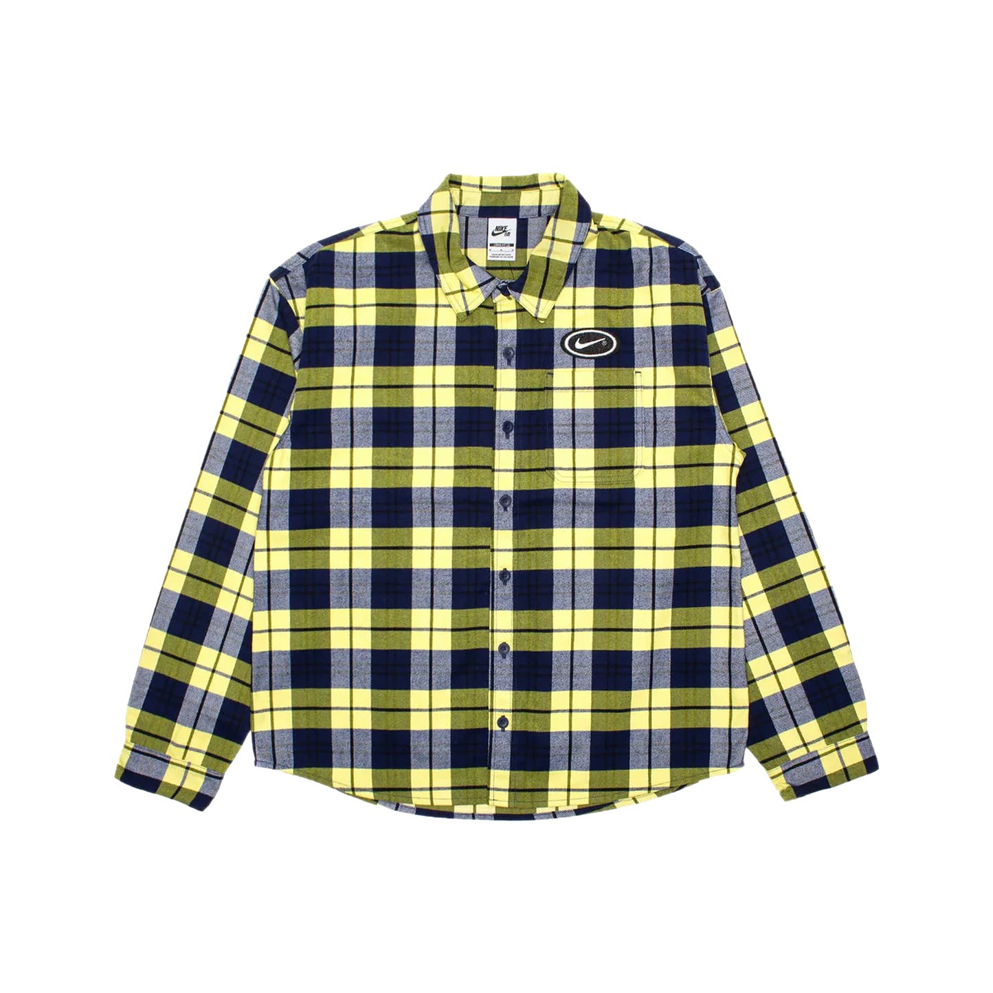 Nike SB Koston Button Up Flannel - ( Yellow )