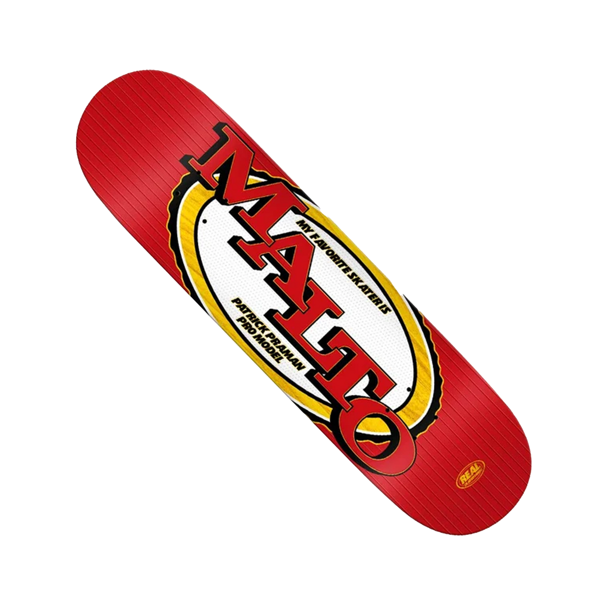 Real Patrick Praman "Favorite Skater" Deck - 8.5