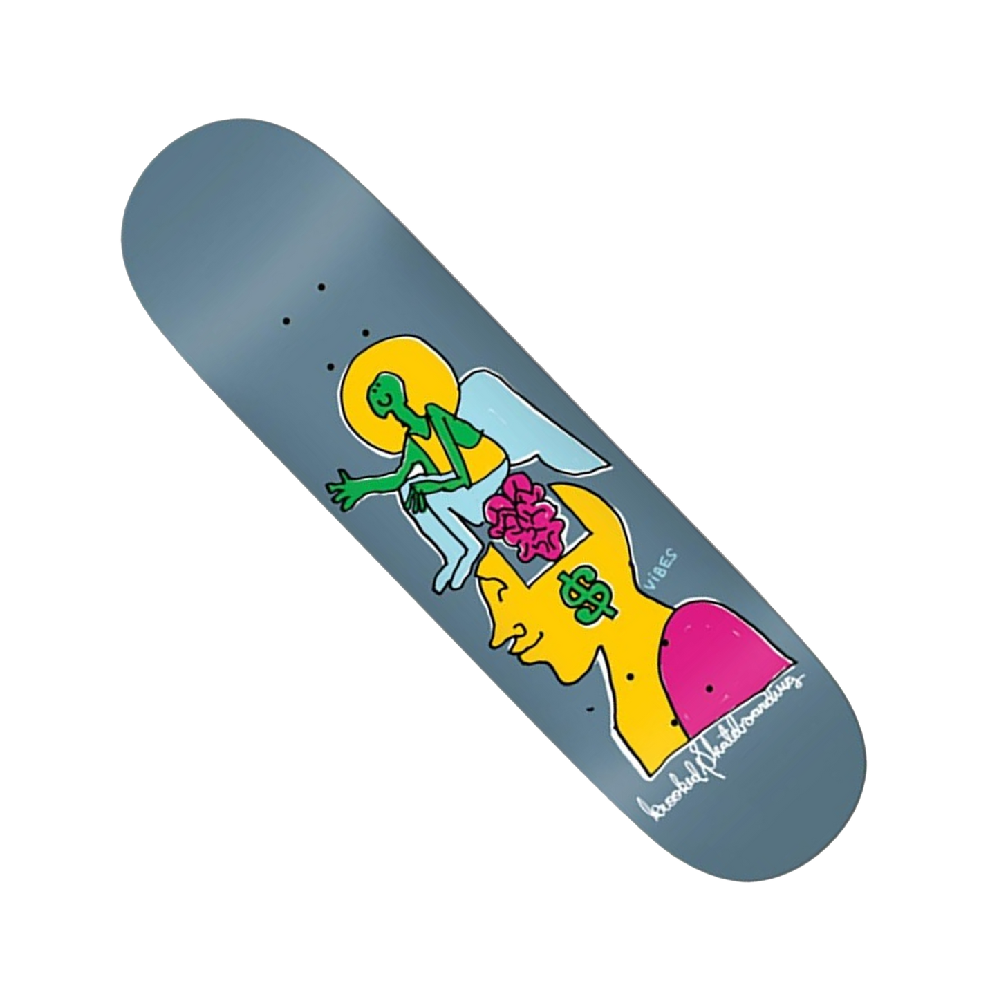 Krooked "Smart Money" Deck - 8.62 (Grey)