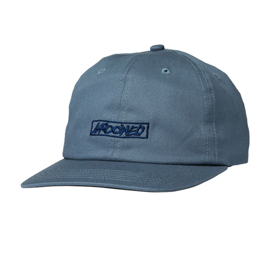 Krooked "Moonsmile Script" Strapback Hat - Blue