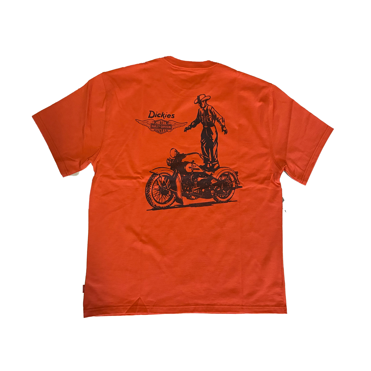 Dickies x Harley Davidson Knitted Shirt - ( Orange )