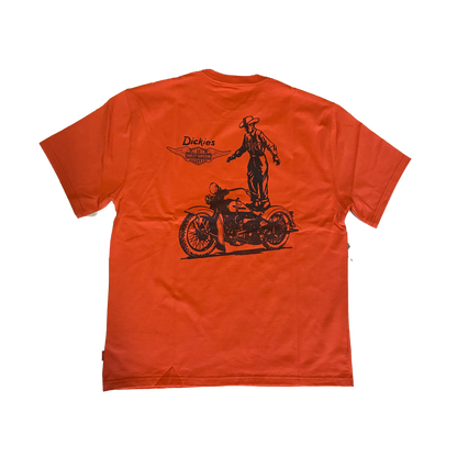 Dickies x Harley Davidson Knitted Shirt - ( Orange )