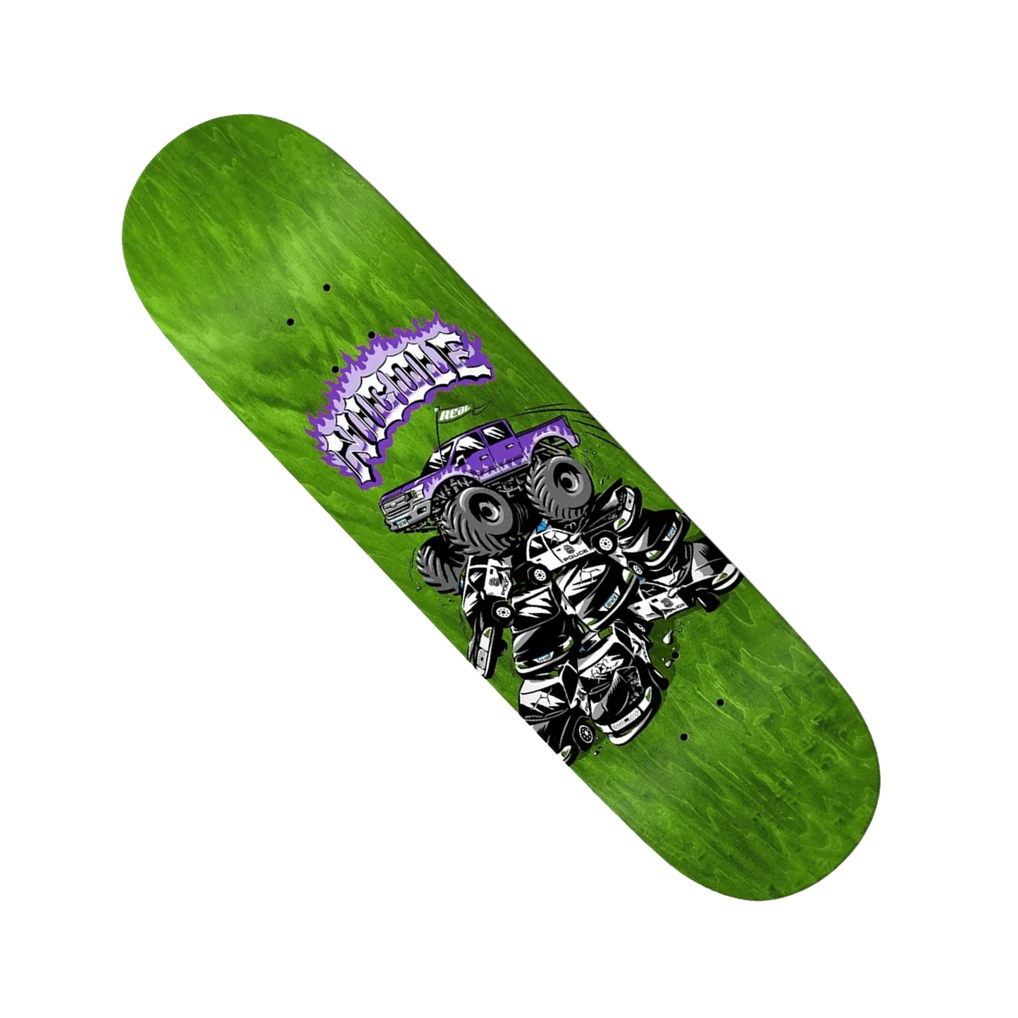 Real Nicole Hause "Pig Romp" Deck - 8.25 (Green)
