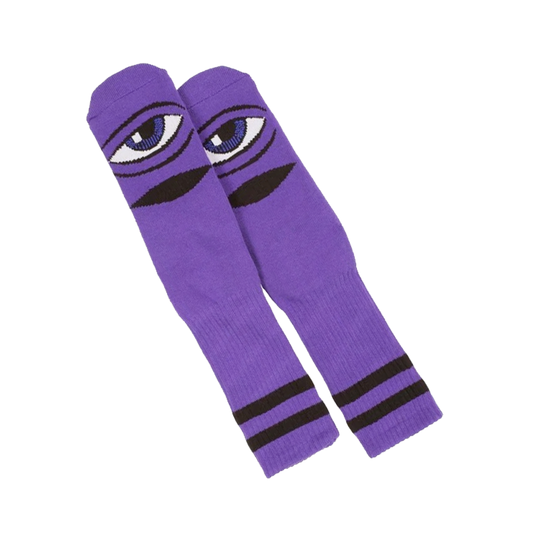 Toy Machine Socks - Sect Eye Purple