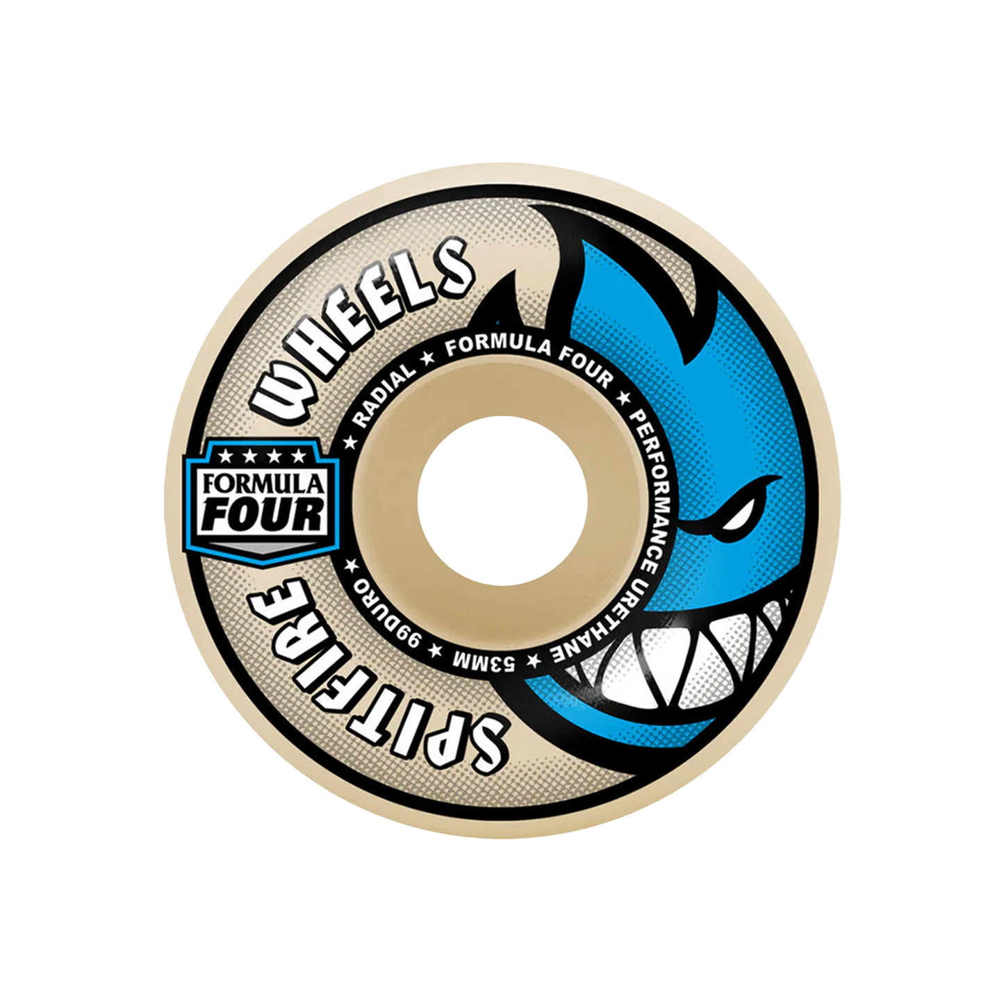 Spitfire Formula Four Radials Wheels 99 Duro - 56mm - SET