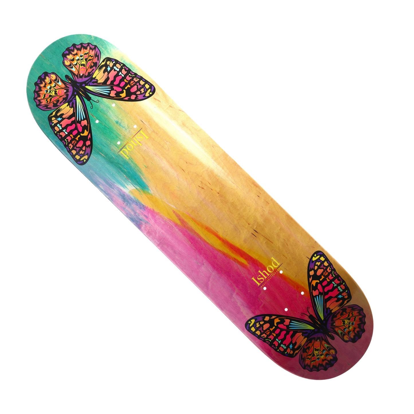 Real Ishod Wair "Rainbow Monarch" Twin Tail Deck - 8.3