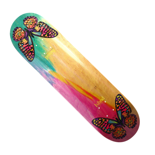 Real Ishod Wair "Rainbow Monarch" Twin Tail Deck - 8.3