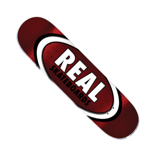 Real Skateboards "Classic Oval Easyrider Fire Red" Deck - 8.5