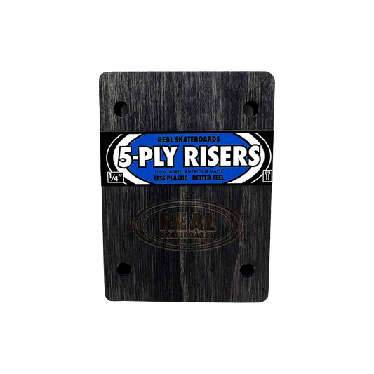 Real Wooden Risers 5 Ply 1/4" Thunder - ( Blue )
