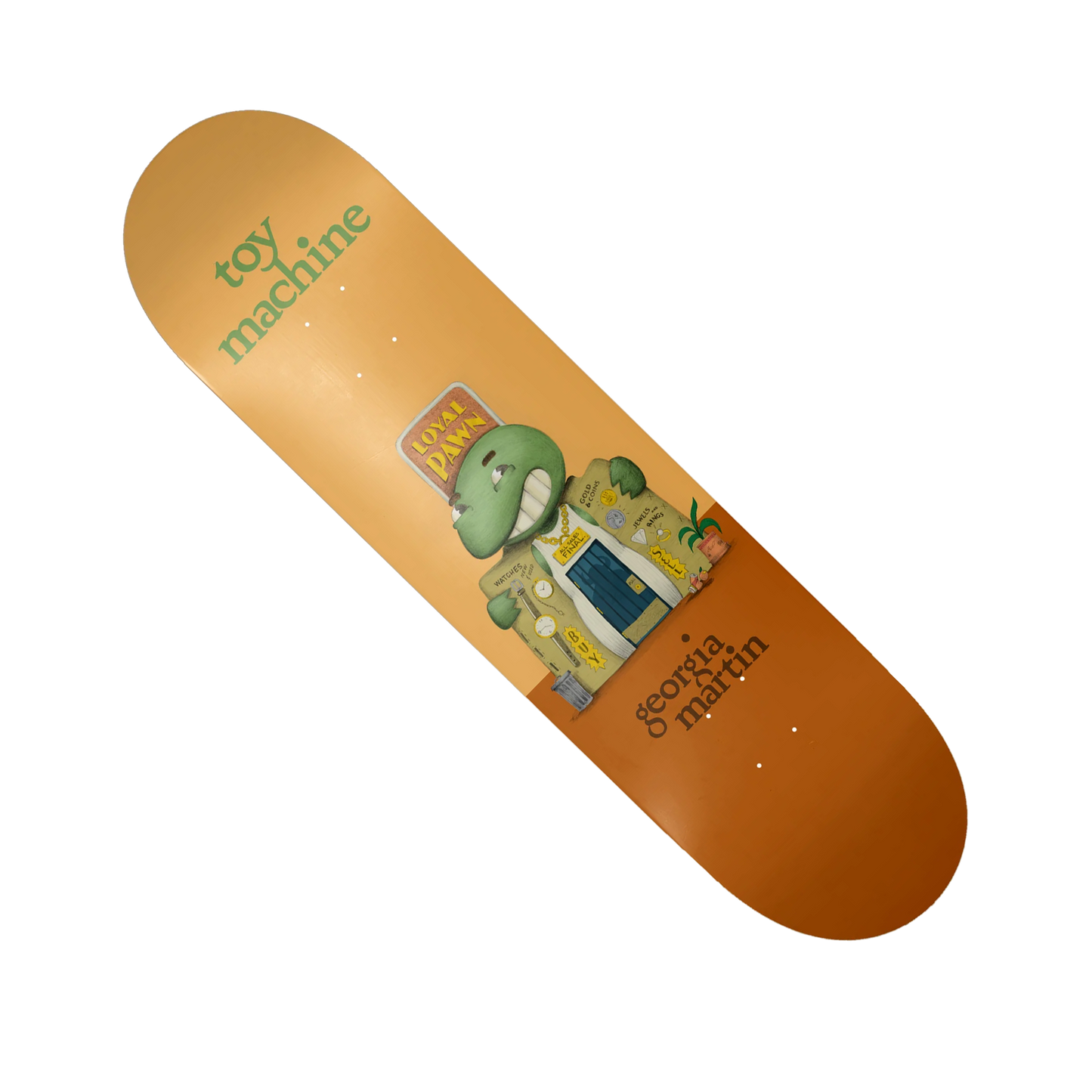 Toy Machine Georgia Martin "Roadside" Deck - 8.25