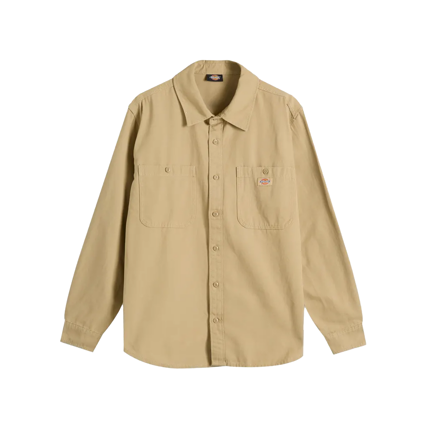 Dickies - Canvas Long Sleeve Shirt - ( Desert Sand )