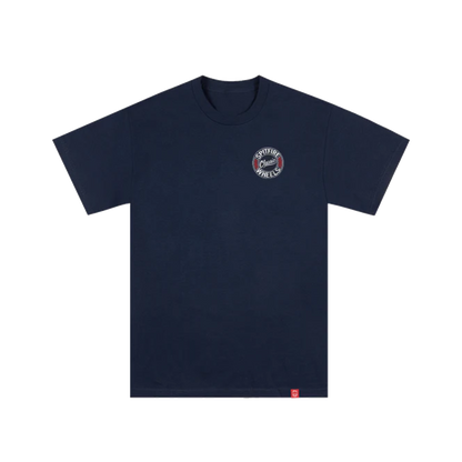 Spitfire Flying Classic Tee - Navy / White / Red