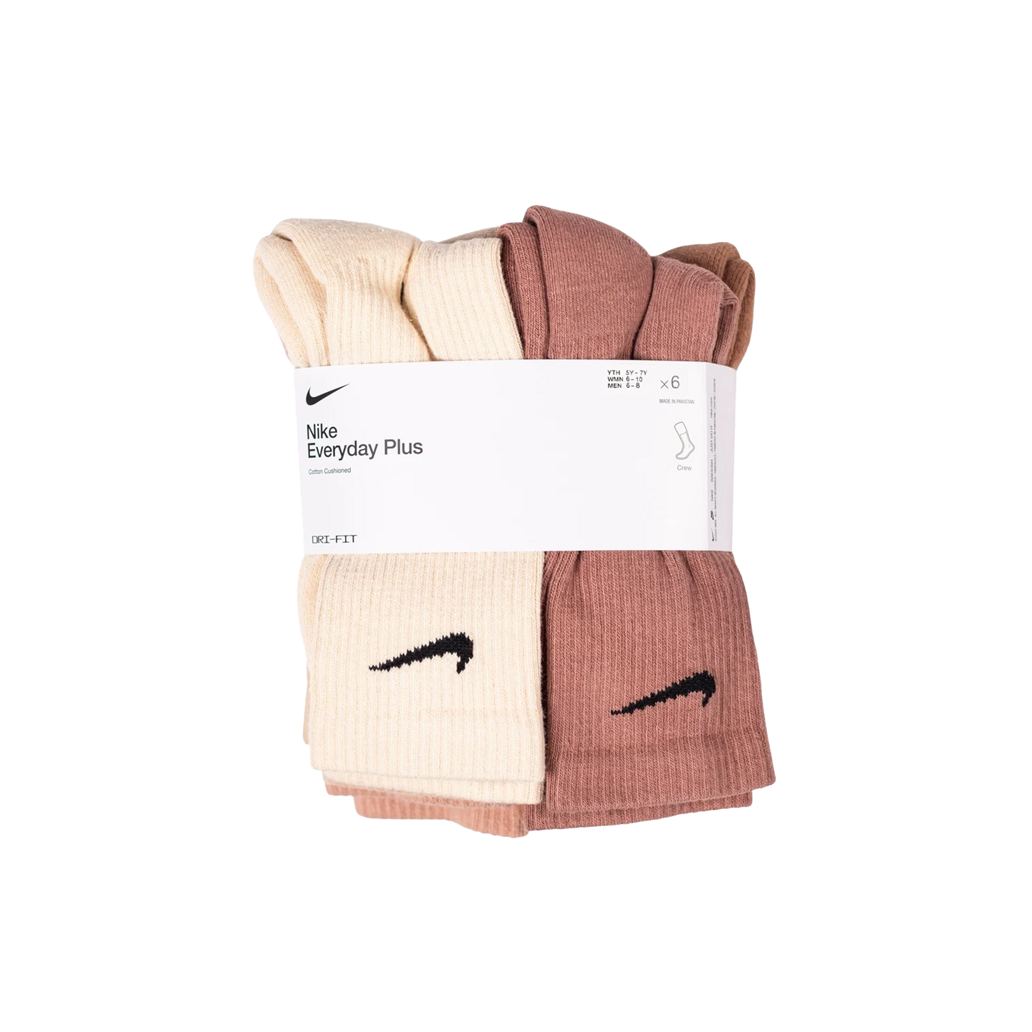 Nike SB - Socks - 6 Pair Pack ( Multi-Color )