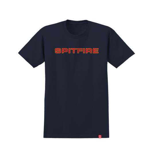 Spitfire Classic 87 Tee - Navy / Red