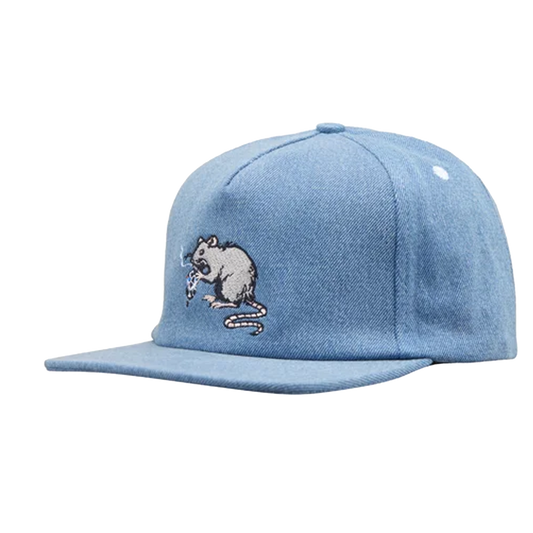 Real Street Cleaner Snapback Hat - ( Denim )