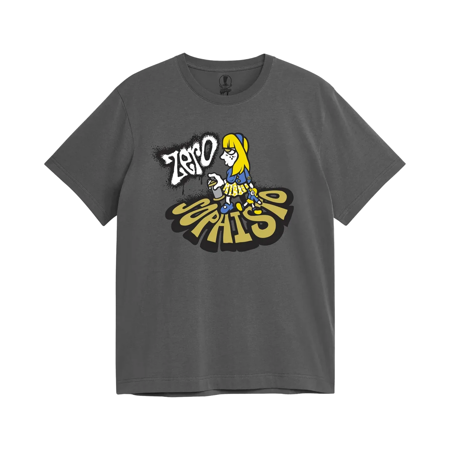Zero Sophisto Suzy Spraycan Tee - ( Charcoal )