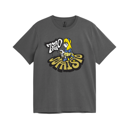 Zero Sophisto Suzy Spraycan Tee - ( Charcoal )