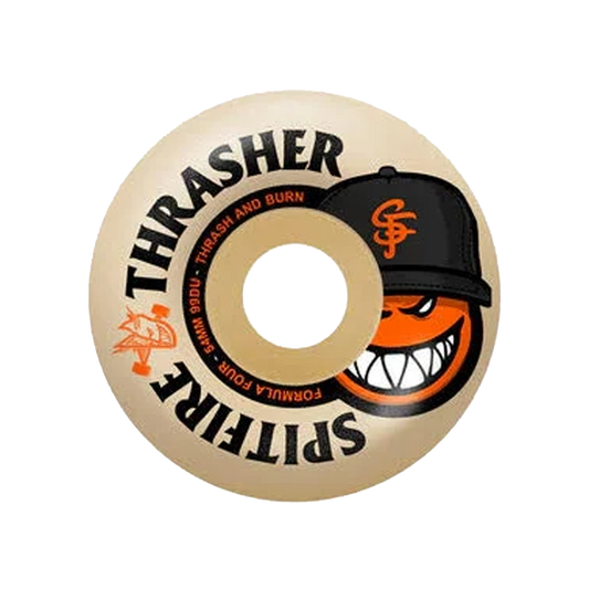 Spitfire x Thrasher "The City" Formula Four Radial Full Wheels 99 Duro - 54mm -  SET