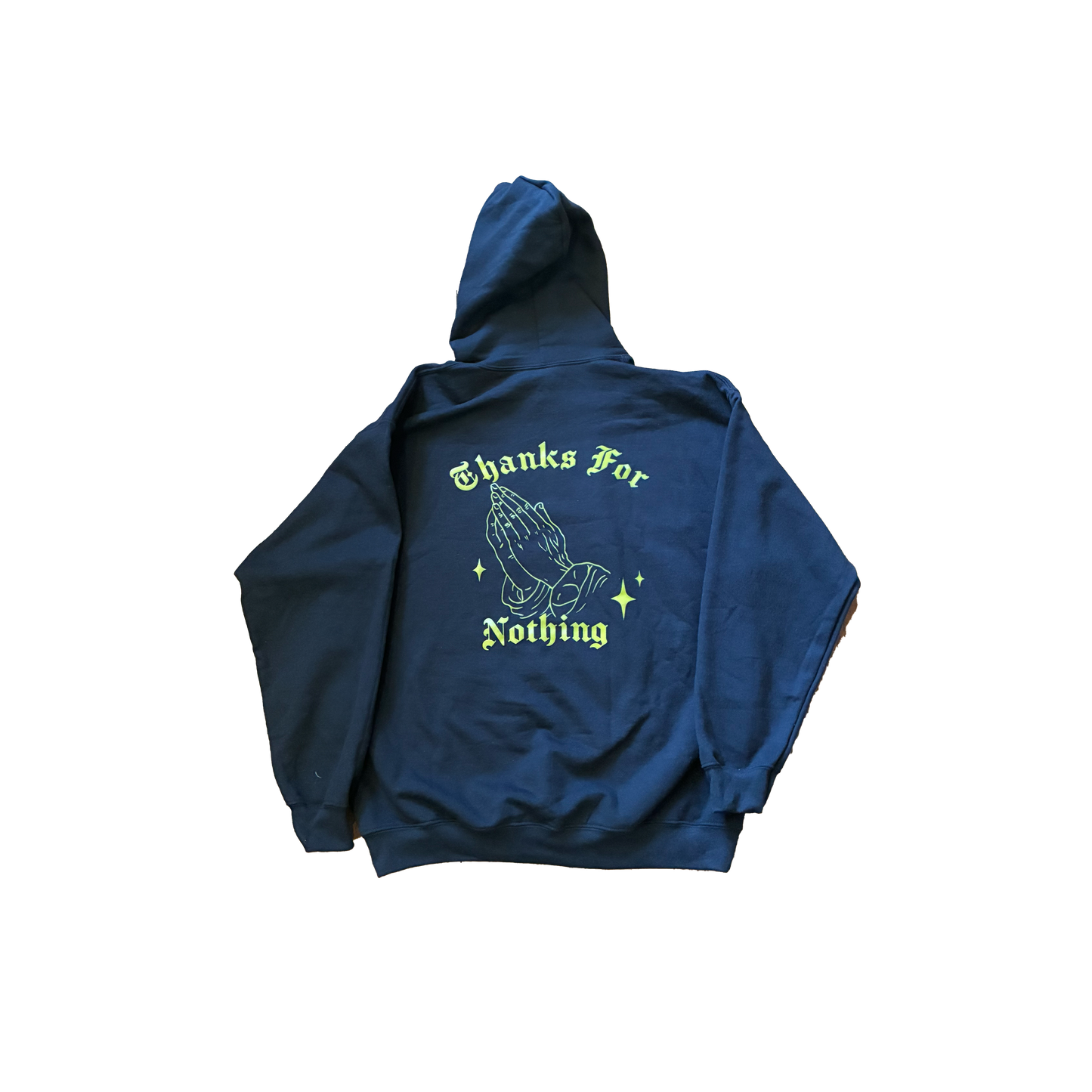 Designer Trash "Thanks for Nothing" Hoodie - ( Black )