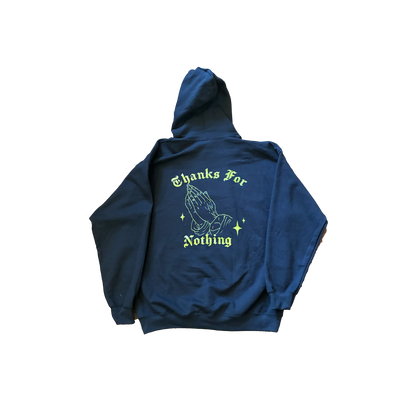 Designer Trash "Thanks for Nothing" Hoodie - ( Black )