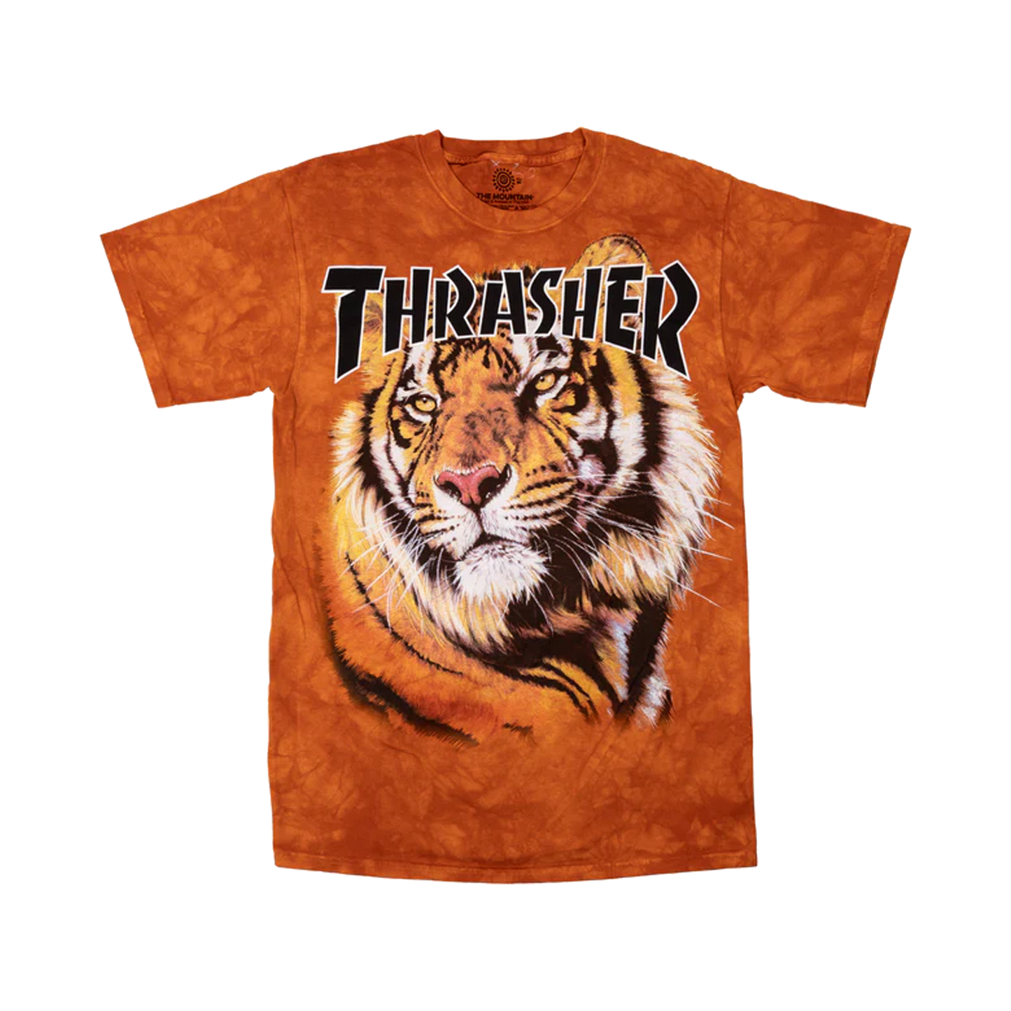 Thrasher x The Mountain "Tiger" Tee - ( Orange )