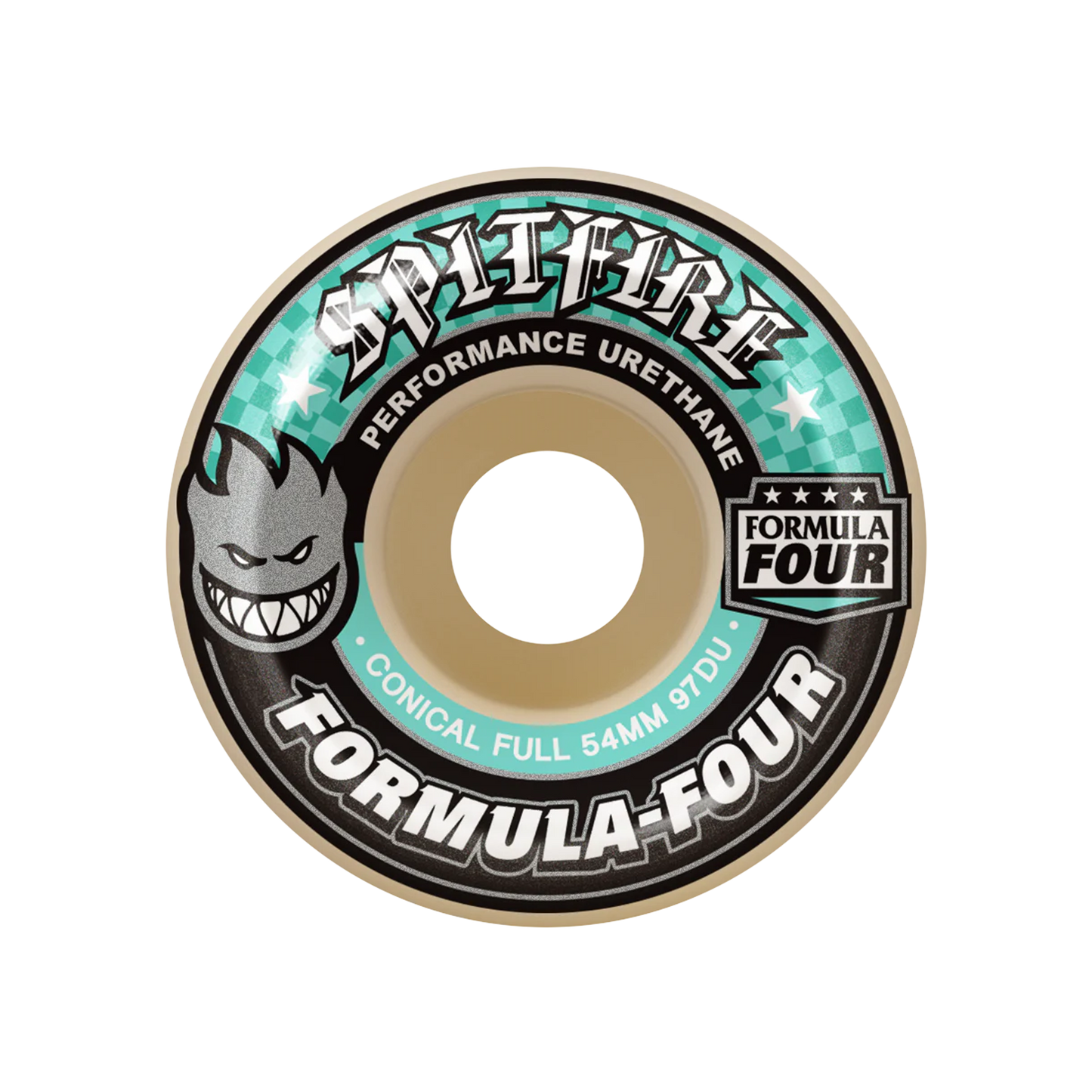 Spitfire Formula Four Conical Full Wheels 97 Duro - 58mm -  SET
