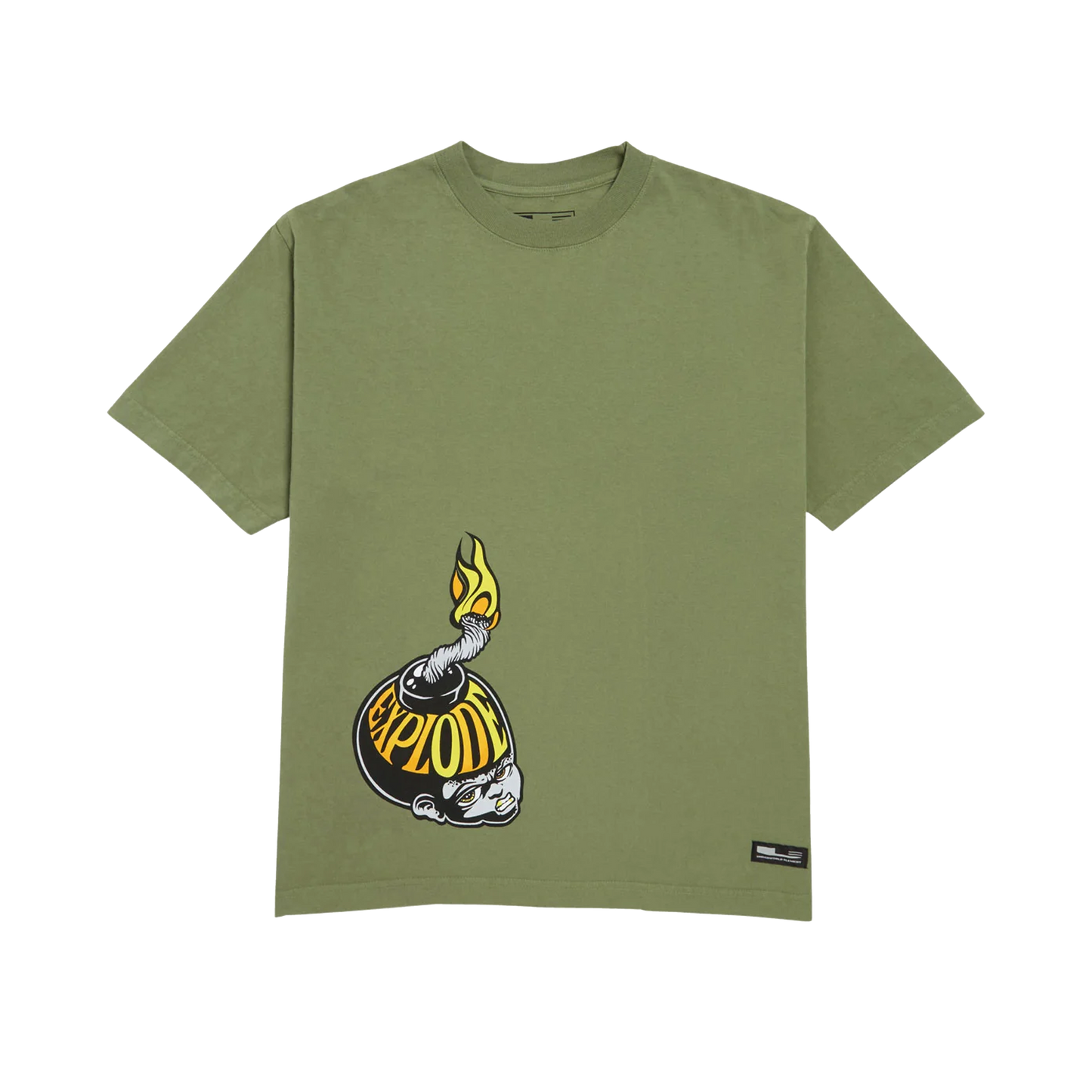 Underworld Element Explode Tee - ( Olive )