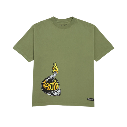 Underworld Element Explode Tee - ( Olive )