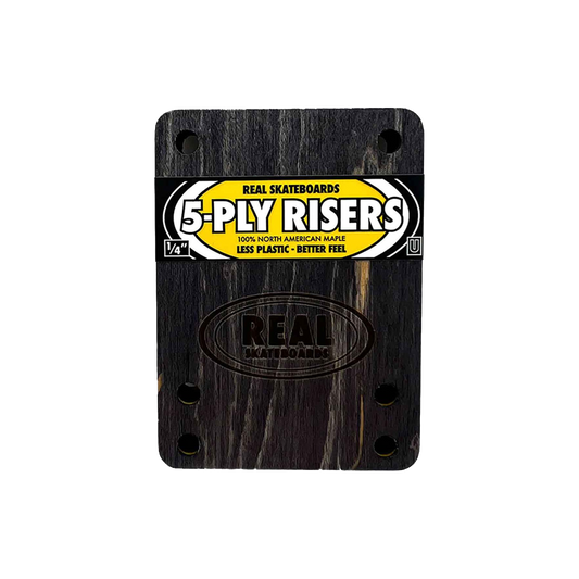 Real Wooden Risers 5 Ply 1/4" Universal - ( Yellow )