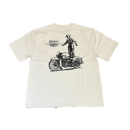 Dickies x Harley Davidson Knitted Shirt - ( White )