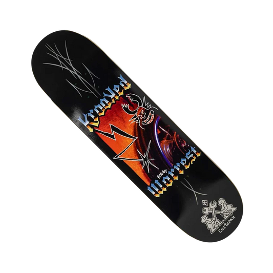 Krooked Bobby Worrest "Charm" Slick Twin Tail Deck - 8.38