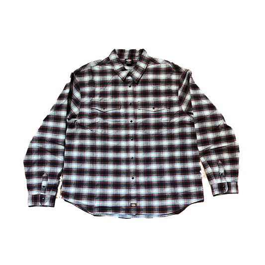Dickies - Woven Long Sleeve - ( Plaid )
