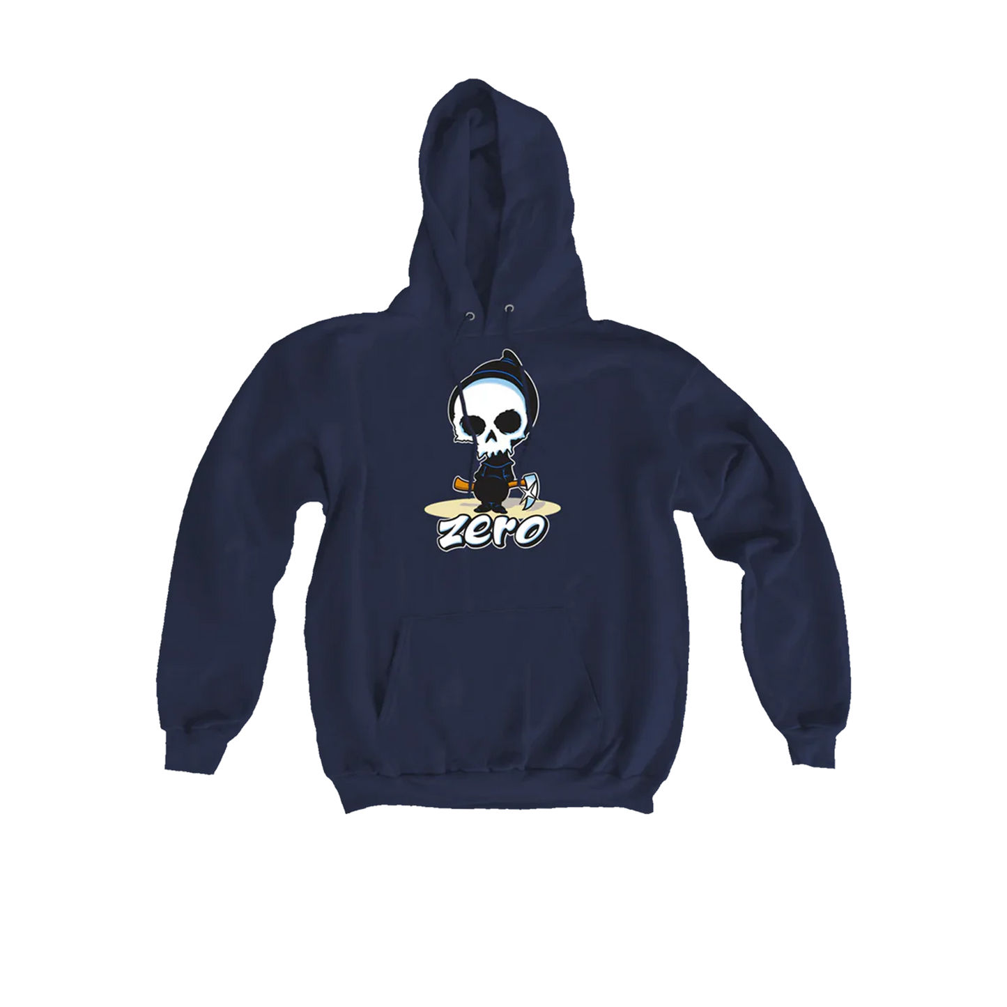 Zero Skateboards "Lil Reaper" Hoodie - ( Navy blue )