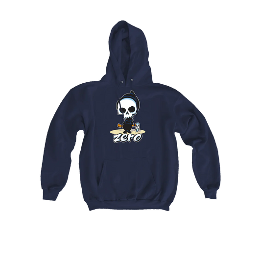 Zero Skateboards "Lil Reaper" Hoodie - ( Navy blue )