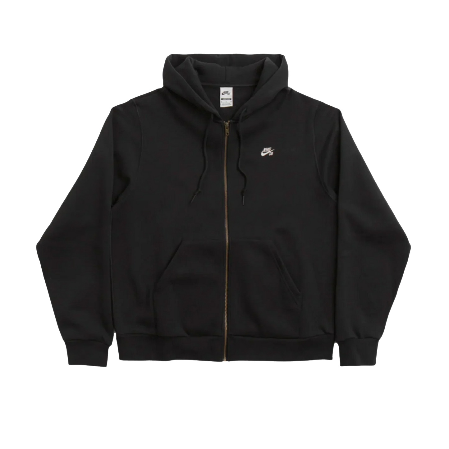 Nike SB - Essentials Embroidered Zip Up Hoodie - ( Black )